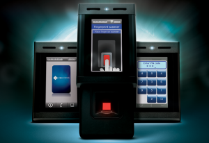 Swipe card and biometric door entry systems