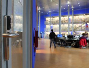 Card and biometric door entry systems: gallery image: industry