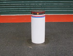 vehicle access control bollard
